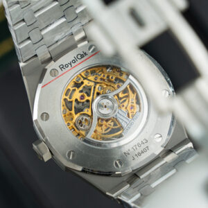 Đồng hồ Audemars Piguet Rep 11 Royal Oak Openworked 15407 mặt màu vàng lộ cơ 41mm (2)