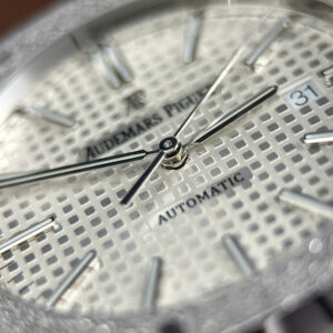 Đồng hồ Audemars Piguet Replica 11 Royal Oak 15410 Frosted mặt trắng máy cơ tự động xưởng APS 41mm (1)