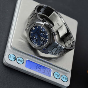 Đồng hồ Audemars Piguet Royal Oak Chronograph 26240 vỏ gốm mặt xanh than chế tác xưởng APS 41mm (2)