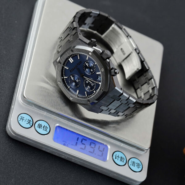 Đồng hồ Audemars Piguet Royal Oak Chronograph 26240 vỏ gốm mặt xanh than chế tác xưởng APS 41mm (2)