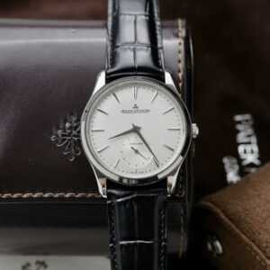 Đồng hồ Jaeger-LeCoultre Master Ultra-Thin Replica 11 mặt trắng máy cơ Thụy Sỹ xưởng APS 39mm (2)