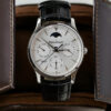 Đồng hồ Jaeger LeCoultre Master Ultrathin Perpetual Calendar Rep 11 mặt trắng dây da xưởng VR 39mm (2)