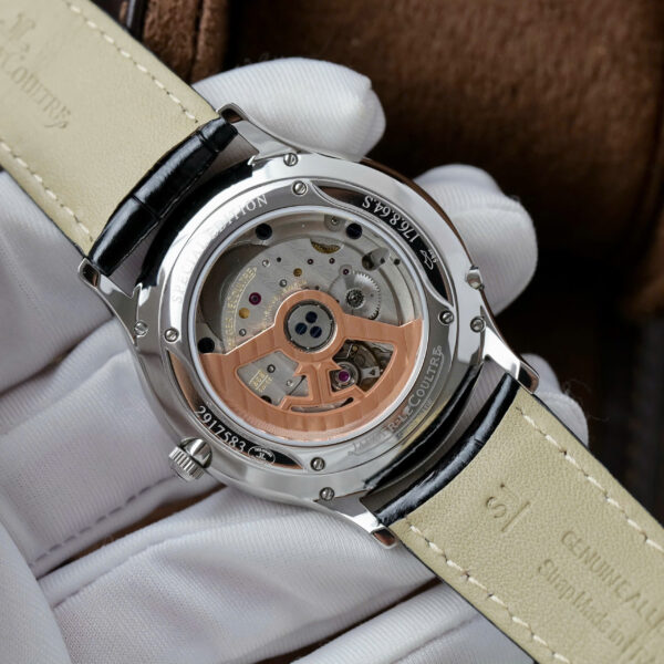 Đồng hồ Jaeger LeCoultre Master Ultrathin Perpetual Calendar Rep 11 mặt trắng dây da xưởng VR 39mm (2)