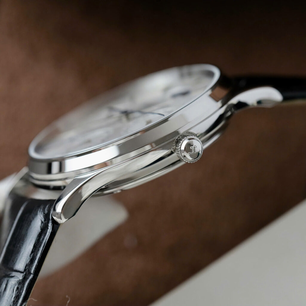Đồng hồ Jaeger LeCoultre Master Ultrathin Perpetual Calendar Rep 11 mặt trắng dây da xưởng VR 39mm (2)