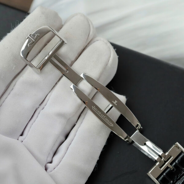 Đồng hồ Jaeger LeCoultre Rep 11 Master Ultra Thin Power Reserve mặt bạc dây da xưởng ZF 39mm (2)