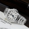 Đồng hồ Patek Philippe Nautilus 5726 Rep 11 mặt trắng dây kim loại nhà máy PPF 40 (2)