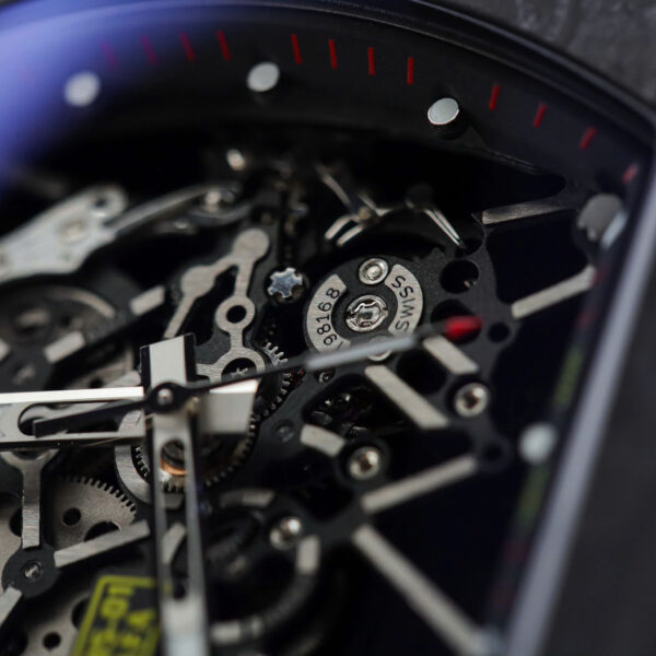 Đồng hồ Richard Mille RM35-01 Rep 11 màu đỏ vỏ carbon NTPT xưởng ZF 49,9x43mm (2)