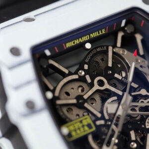 Đồng hồ Richard Mille RM35-01 Rep 11 vỏ carbon NTPT màu trắng nhà máy ZF 49,9x43mm (2)