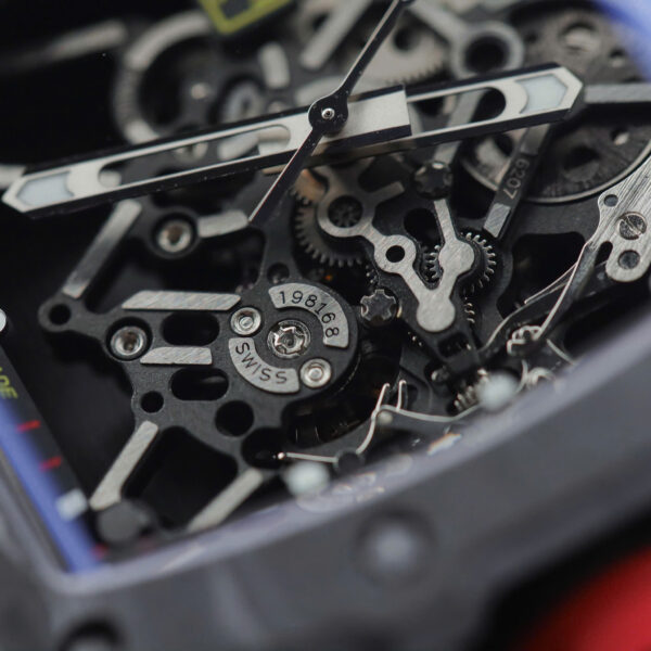 Đồng hồ Richard Mille RM35-01 Replica 11 màu đen vỏ carbon NTPT nhà máy ZF 49,9x43mm (2)
