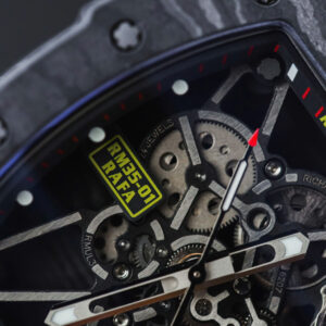 Đồng hồ Richard Mille RM35-01 Replica 11 màu đen vỏ carbon NTPT nhà máy ZF 49,9x43mm (2)