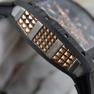 Đồng hồ Richard Mille Rep 11 RM66 Flying Tourbillon vỏ carbon dây cao su đen 42.7×49 (2)