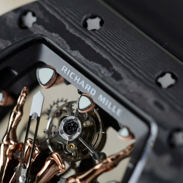 Đồng hồ Richard Mille Rep 11 RM66 Flying Tourbillon vỏ carbon dây cao su đen 42.7×49 (2)