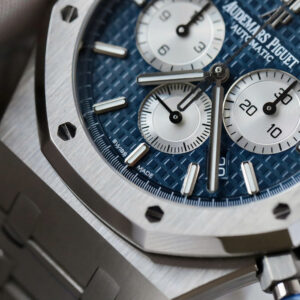 Đồng hồ Audemars Piguet Rep 1 1 Royal Oak Chronograph 26331ST mặt xanh dương nhà máy APS 41mm (2)
