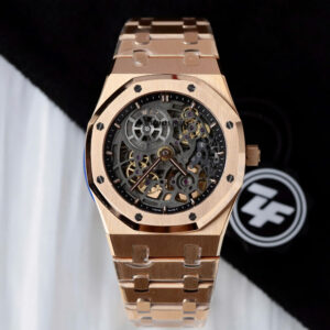 Đồng hồ Audemars Piguet Rep 11 Royal Oak Jumbo Extra-thin Openworked 16204 máy cơ tự động xưởng ZF 39mm (2)