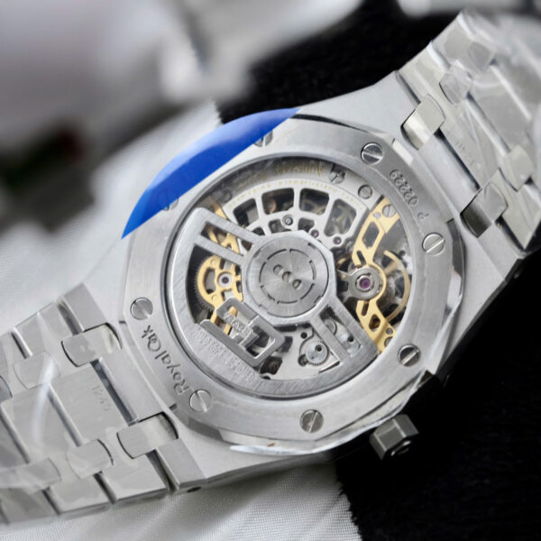 Đồng hồ Audemars Piguet Rep cao cấp Royal Oak Jumbo Extra-thin Openworked 16204 máy cơ Thụy Sỹ xưởng ZF 39mm (8)