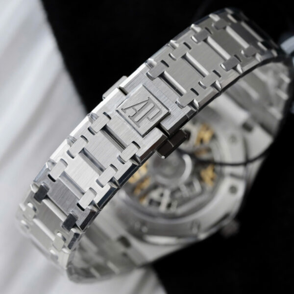 Đồng hồ Audemars Piguet Rep cao cấp Royal Oak Jumbo Extra-thin Openworked 16204 máy cơ Thụy Sỹ xưởng ZF 39mm (8)