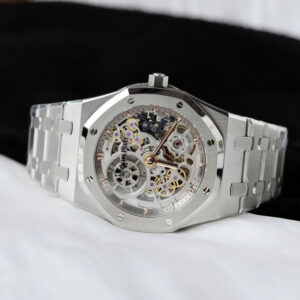 Đồng hồ Audemars Piguet Rep cao cấp Royal Oak Jumbo Extra-thin Openworked 16204 máy cơ Thụy Sỹ xưởng ZF 39mm (8)