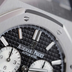 Đồng hồ Audemars Piguet Royal Oak Chronograph 26331ST Replica 11 nam mặt đen nhà máy APS 41mm (2)