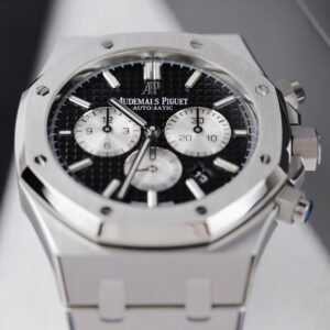 Đồng hồ Audemars Piguet Royal Oak Chronograph 26331ST Replica 11 nam mặt đen nhà máy APS 41mm (2)