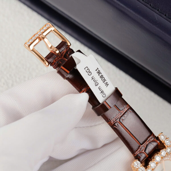 Đồng hồ Chopard Happy Sport 274809 Replica 11 bọc vàng thật đính kim cương moissanite 36mm (2)