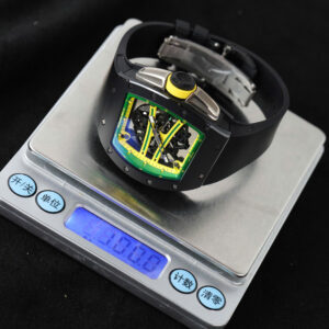 Đồng hồ Richard Mille Replica 11 RM61-01 Manual Winding Yohan Blake vỏ gốm đen nhà máy ZF 42.7×50 (2)
