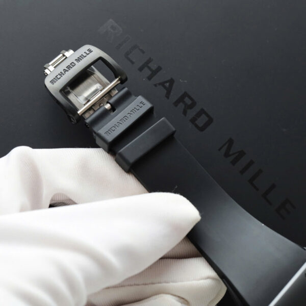 Đồng hồ Richard Mille Replica 11 RM61-01 Manual Winding Yohan Blake vỏ gốm đen nhà máy ZF 42.7×50 (2)