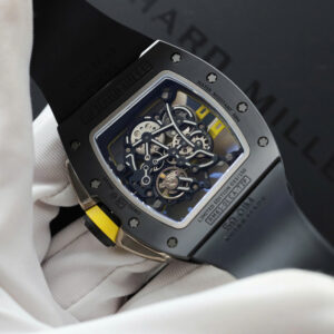 Đồng hồ Richard Mille Replica 11 RM61-01 Manual Winding Yohan Blake vỏ gốm đen nhà máy ZF 42.7×50 (2)