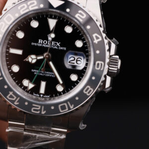 Đồng hồ Rolex GMT-Master II Batman Rep 11 mặt đen dây đeo Oyster nhà máy Clean 40mm (2)
