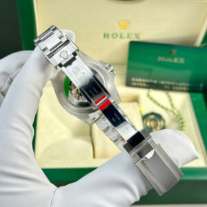 Đồng hồ Rolex GMT-Master II Sprite Replica 11 mặt đen dây đeo oyster xưởng Clean 40mm (2)