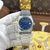 Đồng hồ Vacheron Constantin Historiques 222 Rep 11 mặt xanh dương dây kim loại xưởng 8F 37mm (2)