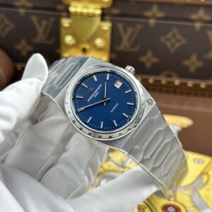 Đồng hồ Vacheron Constantin Historiques 222 Rep 11 mặt xanh dương dây kim loại xưởng 8F 37mm (2)