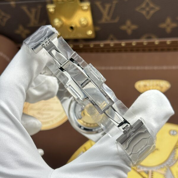 Đồng hồ Vacheron Constantin Historiques 222 Rep 11 mặt xanh dương dây kim loại xưởng 8F 37mm (2)