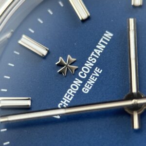 Đồng hồ Vacheron Constantin Historiques 222 Rep 11 mặt xanh dương dây kim loại xưởng 8F 37mm (2)