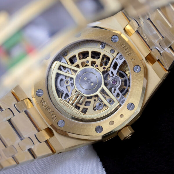Đồng hồ nam Audemars Piguet Rep 11 Royal Oak Jumbo Extra-thin Openworked 16204 máy cơ Thụy Sỹ xưởng ZF 39mm (2)