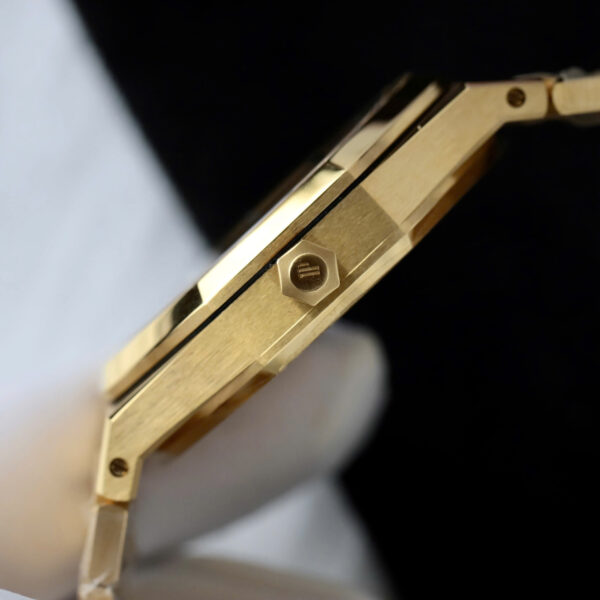 Đồng hồ nam Audemars Piguet Rep 11 Royal Oak Jumbo Extra-thin Openworked 16204 máy cơ Thụy Sỹ xưởng ZF 39mm (2)