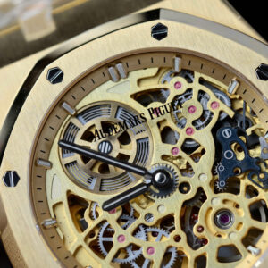 Đồng hồ nam Audemars Piguet Rep 11 Royal Oak Jumbo Extra-thin Openworked 16204 máy cơ Thụy Sỹ xưởng ZF 39mm (2)