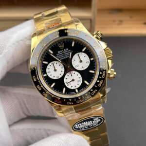 Đồng hồ nam Rolex Replica 11 Daytona 126528LN Le Mans 100th Year mạ vàng dây oyster xưởng QF 40mm (2)