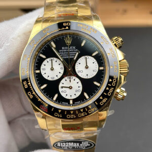 Đồng hồ nam Rolex Replica 11 Daytona 126528LN Le Mans 100th Year mạ vàng dây oyster xưởng QF 40mm (2)