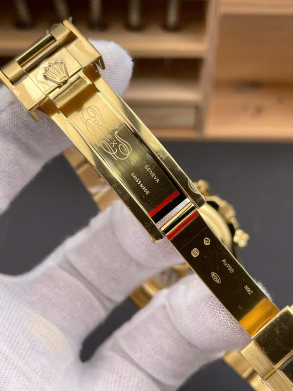 Đồng hồ nam Rolex Replica 11 Daytona 126528LN Le Mans 100th Year mạ vàng dây oyster xưởng QF 40mm (2)