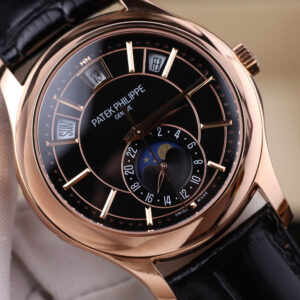 Đồng Hồ Patek Philippe Replica 11 Complications 5205R mặt đen máy cơ Thụy Sỹ 40mm (2)