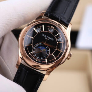 Đồng Hồ Patek Philippe Replica 11 Complications 5205R mặt đen máy cơ Thụy Sỹ 40mm (2)