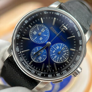 Đồng hồ Audemars Piguet Code 11.59 Rep cao cấp mặt số màu xanh khói dây da xưởng APS 41mm (1)