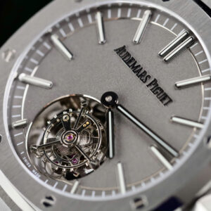 Đồng hồ Audemars Piguet Replica 11 Royal Oak Flying Tourbillon 26530 mặt xám bộ máy Tourbillon 41mm (2)