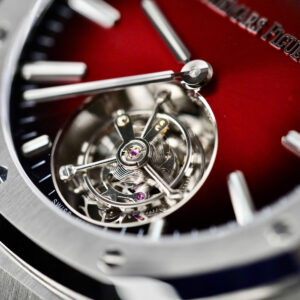 Đồng hồ Audemars Piguet Royal Oak Selfwinding Flying Tourbillon 26730ST Rep 11 mặt số màu đỏ tía bộ máy Tourbillon 41mm (2)