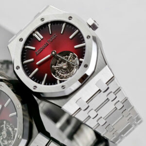Đồng hồ Audemars Piguet Royal Oak Selfwinding Flying Tourbillon 26730ST Rep 11 mặt số màu đỏ tía bộ máy Tourbillon 41mm (2)
