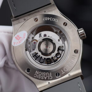 Đồng hồ Hublot Classic Fusion Rep cao cấp mặt xám vỏ titan siêu nhẹ nhà máy JJZ 42mm (2)