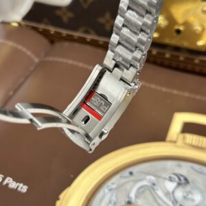 Đồng hồ Omega Rep 11 Seamaster Planet Ocean 600M mặt đen dây kim loại xưởng VS 39 (2)