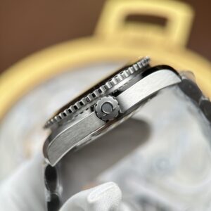 Đồng hồ Omega Rep 11 Seamaster Planet Ocean 600M mặt đen dây kim loại xưởng VS 39 (2)