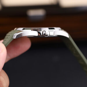 Đồng hồ Patek Philippe Aquanaut 5168 Replica 11 mặt xanh quân đôi tinh chỉnh nhà máy 42,2mm (2)