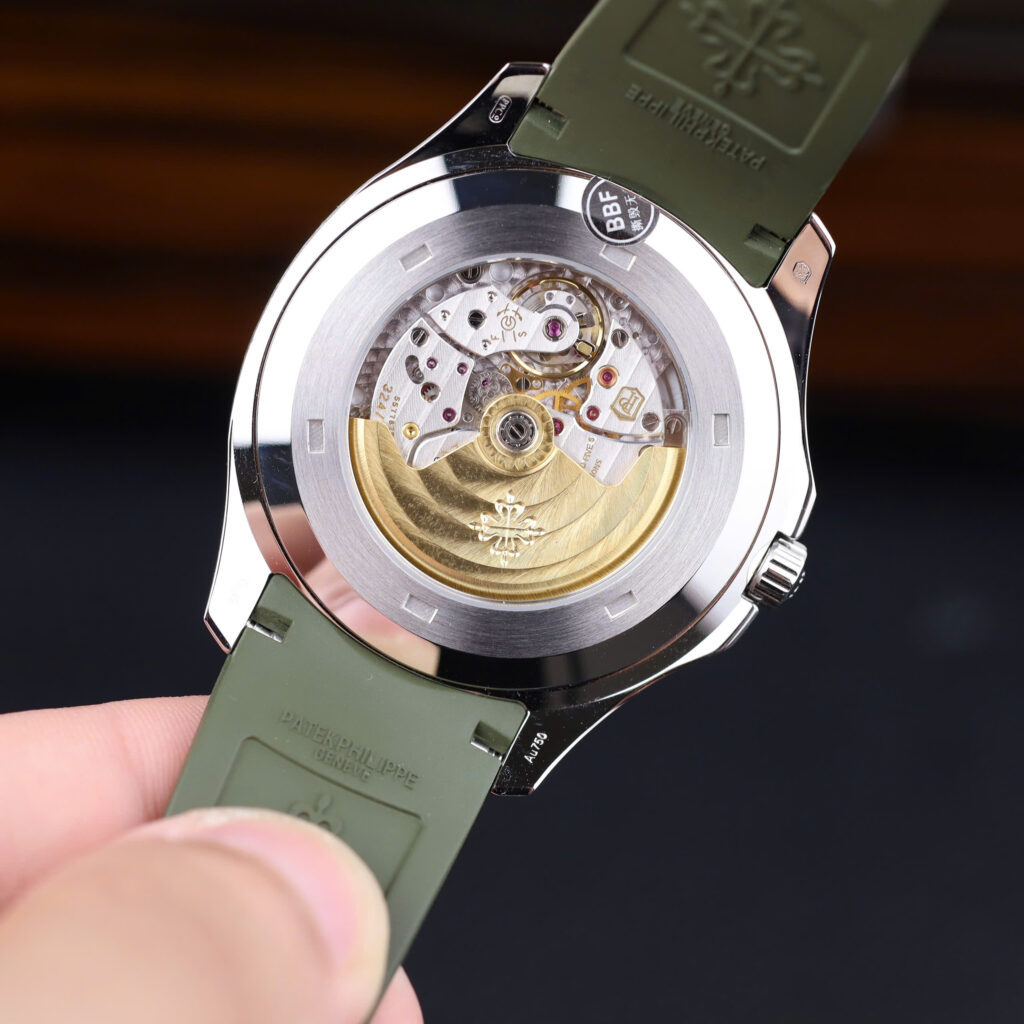 Đồng hồ Patek Philippe Aquanaut 5168 Replica 11 mặt xanh quân đôi tinh chỉnh nhà máy 42,2mm (2)